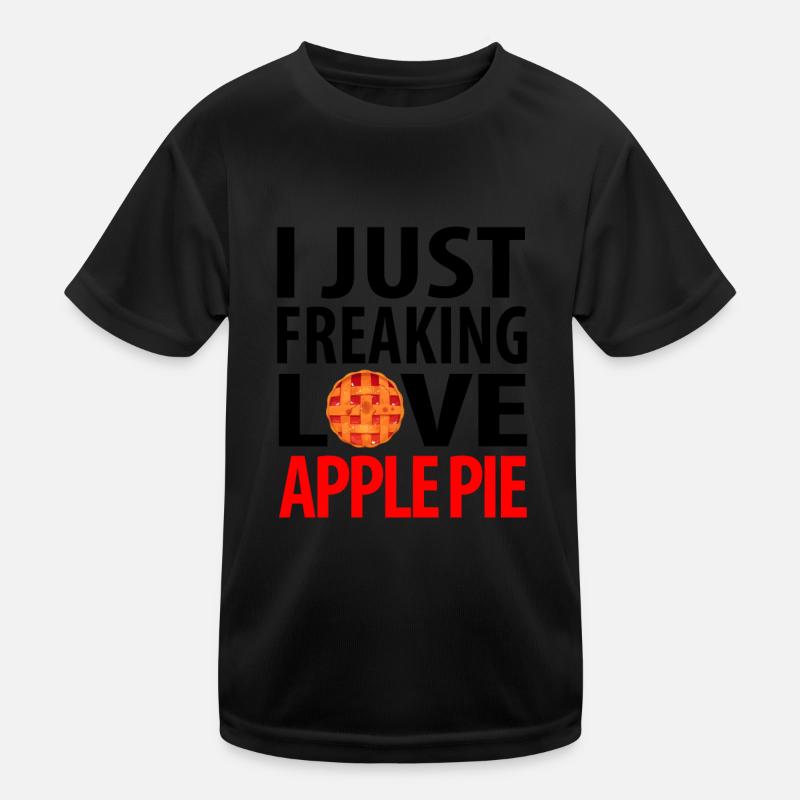 Apfelkuchen Kinder Funktions-T-Shirt