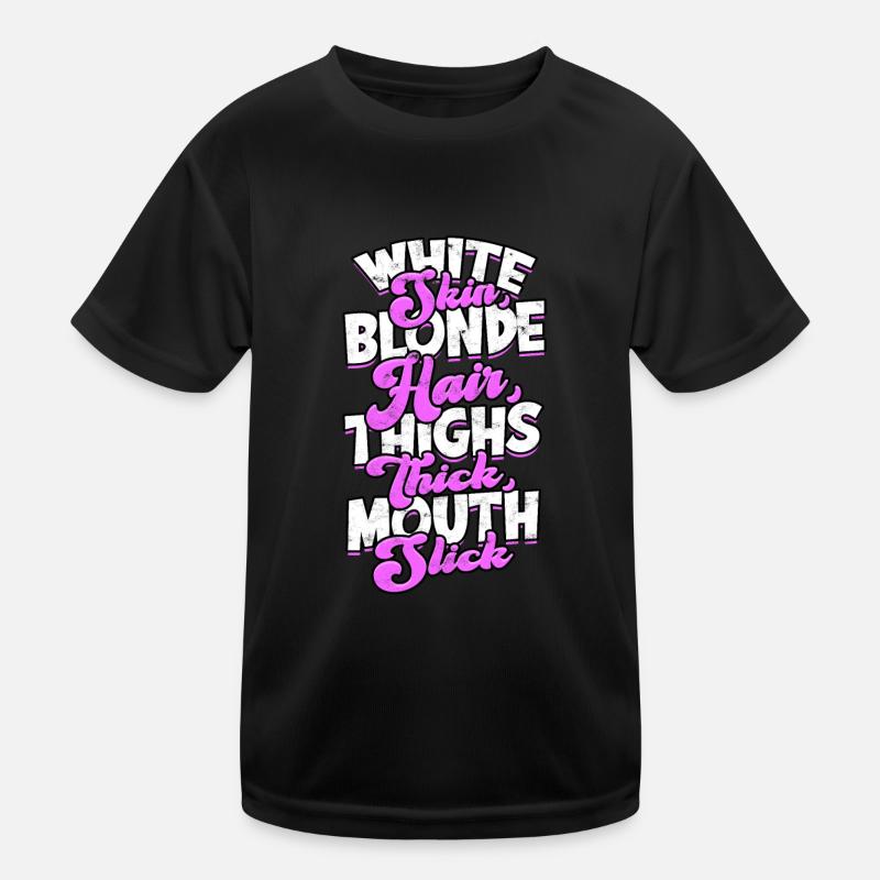 thick thick thighs thick thighs thighs Kids Functional T-Shirt
