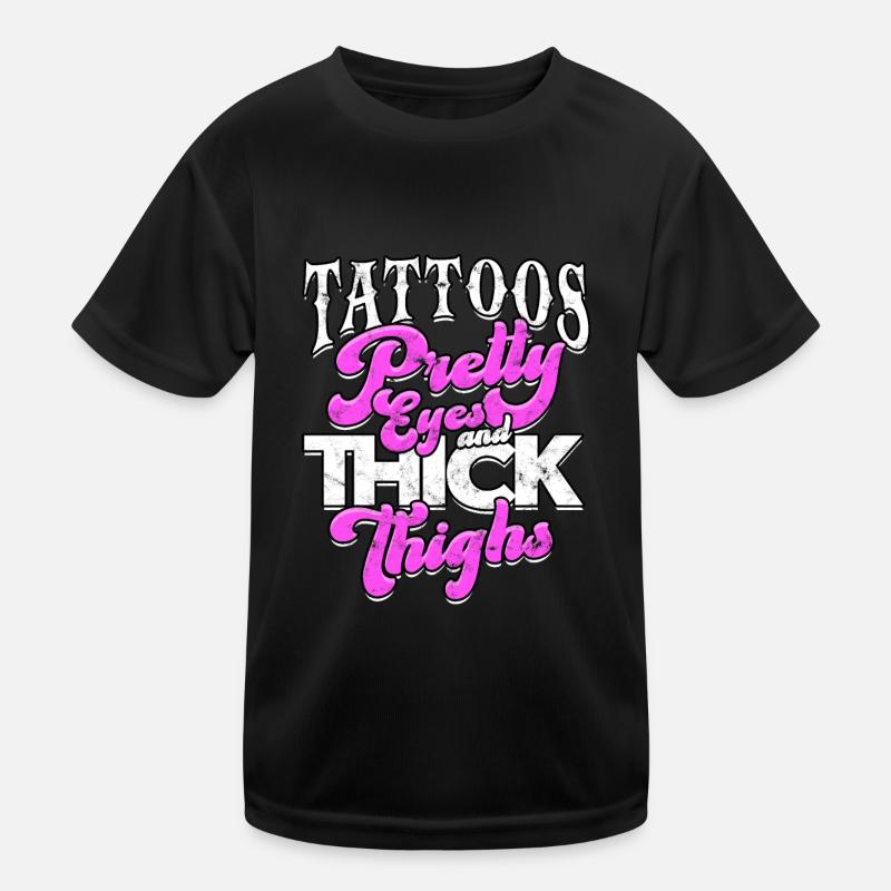thick thick thighs thick thighs thighs Kids Functional T-Shirt