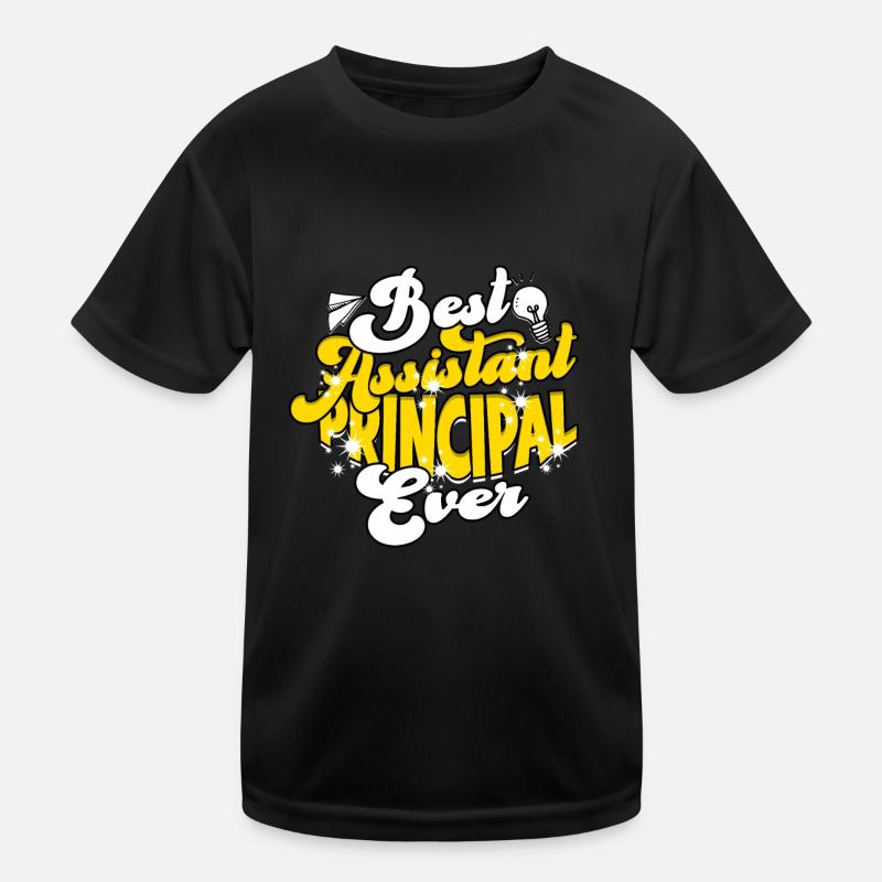 Cadeau du chef d’établissement adjoint du chef d’établissement T-shirt sport Enfant