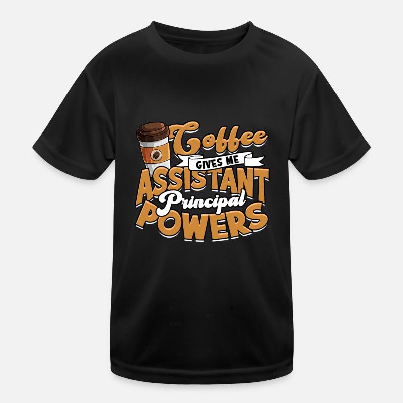 schulleiter stellvertretender schulleiter geschenk Kinder Funktions-T-Shirt