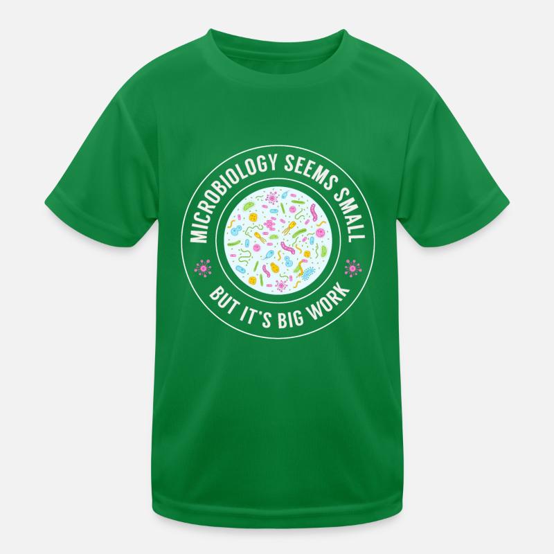 Microbiology, Organism, Biotechnology Kids Functional T-Shirt