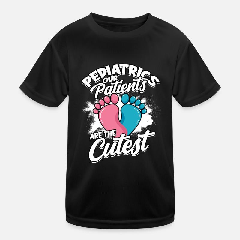 kinderarzt arzt medizin doktor beruf kinder gesche Kinder Funktions-T-Shirt