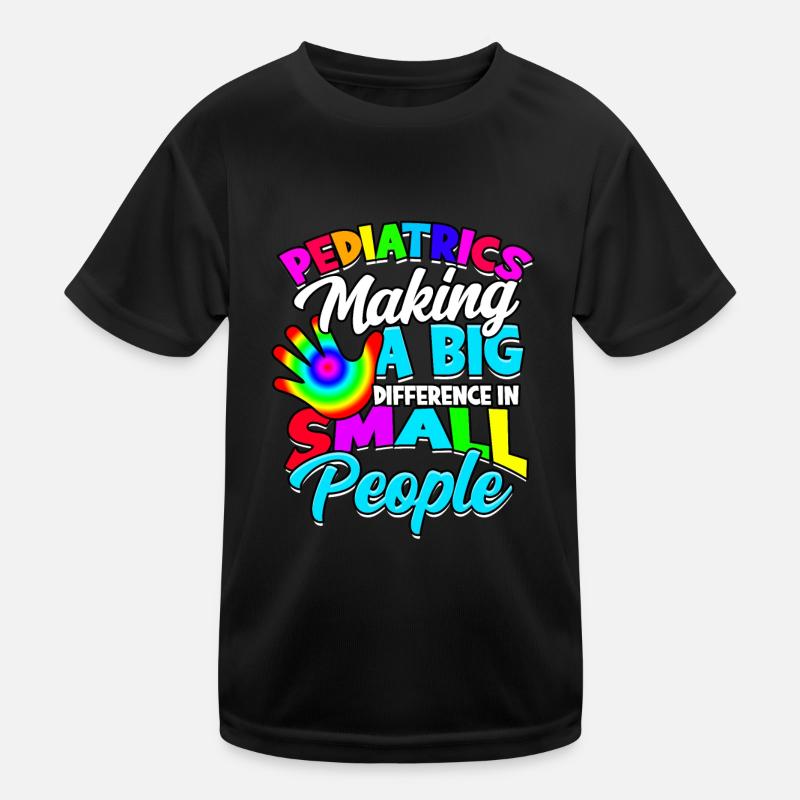 kinderarzt arzt medizin doktor beruf kinder gesche Kinder Funktions-T-Shirt