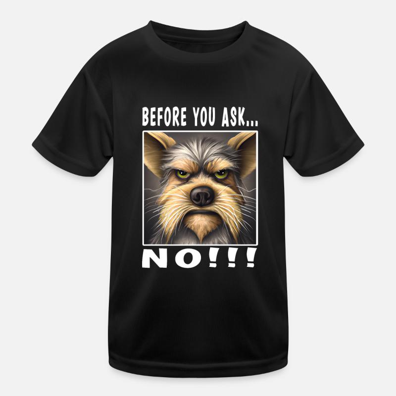 Avant de demander non T-shirt sport Enfant