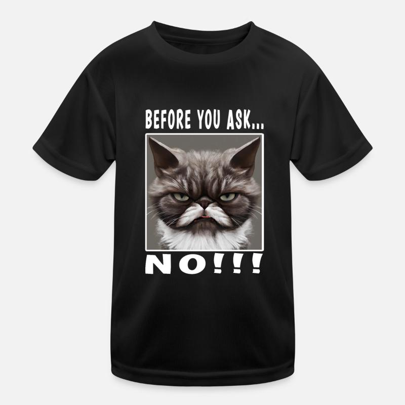 Avant de demander non T-shirt sport Enfant