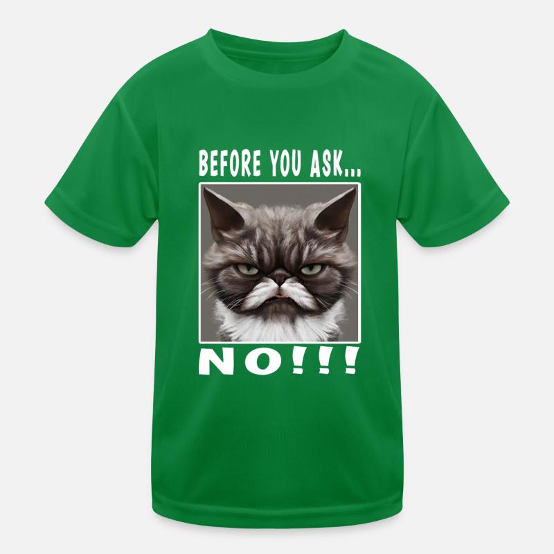 Avant de demander non T-shirt sport Enfant