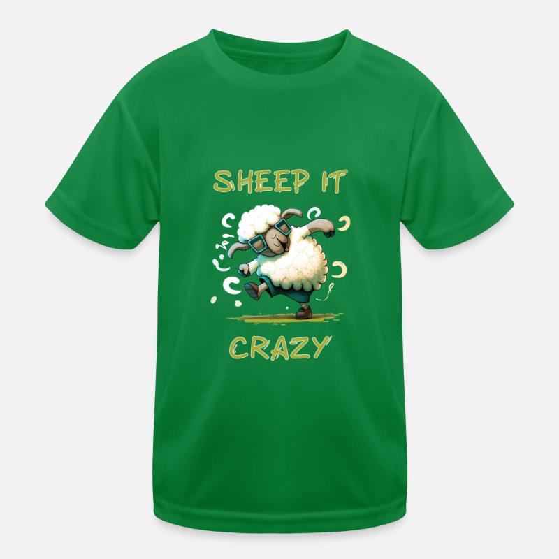 Sheep it Crazy T-shirt sport Enfant
