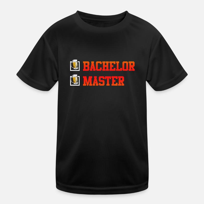 Fertig Bachelor Abschluss Master Abschluss Kinder Funktions-T-Shirt