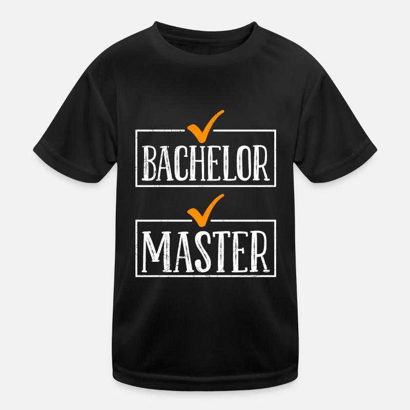 Finally finished Bachelor's degree Master's degree Kids Functional T-Shirt