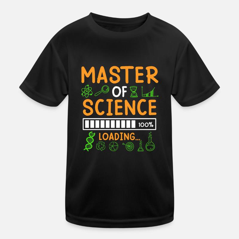 Master Degree Master Thesis Master of Science Kids Functional T-Shirt
