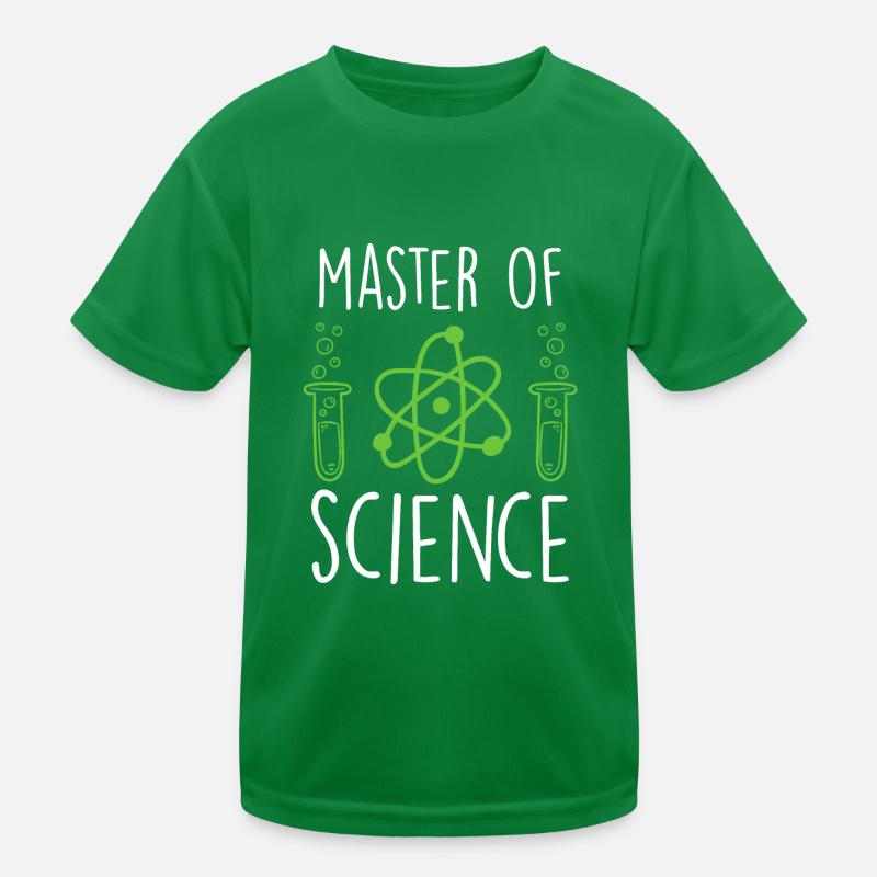 Engineer Master Degree Master of Science Kids Functional T-Shirt