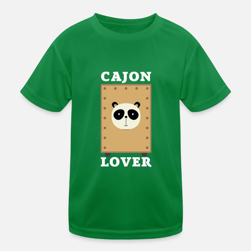 Cajon Box Drum Instrument Peruvian Cajon Kinder Funktions-T-Shirt