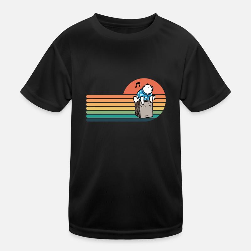 Cajon Box Drum Instrument Peruvian Cajon Kids Functional T-Shirt