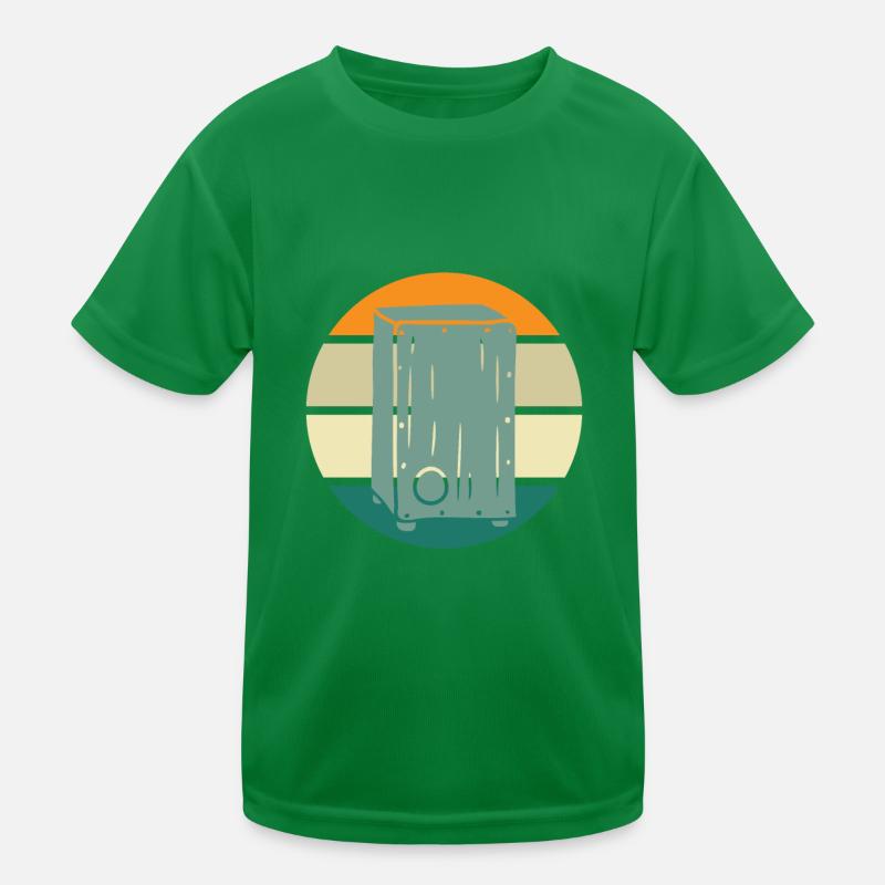 Cajon Box Drum Instrument Peruvian Cajon Kids Functional T-Shirt