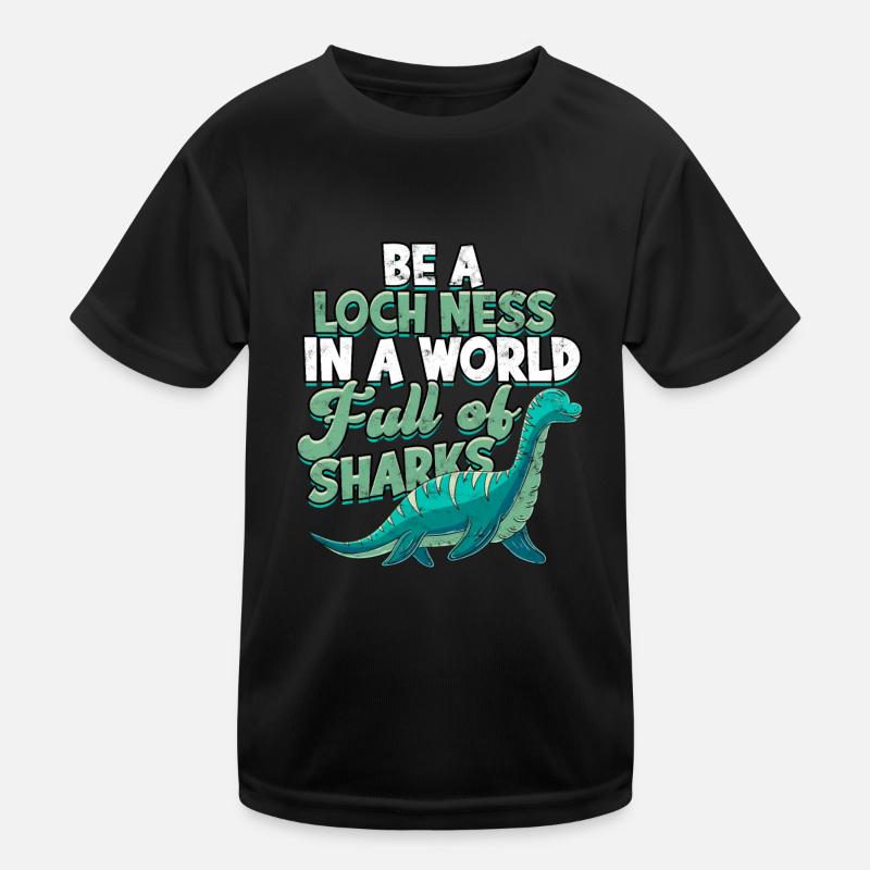 lochlochlochness geschenkidee geschenk Kinder Funktions-T-Shirt