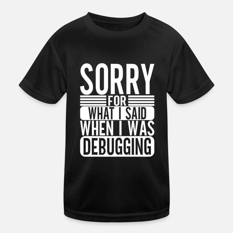 Programmierer Informatiker Kinder Funktions-T-Shirt