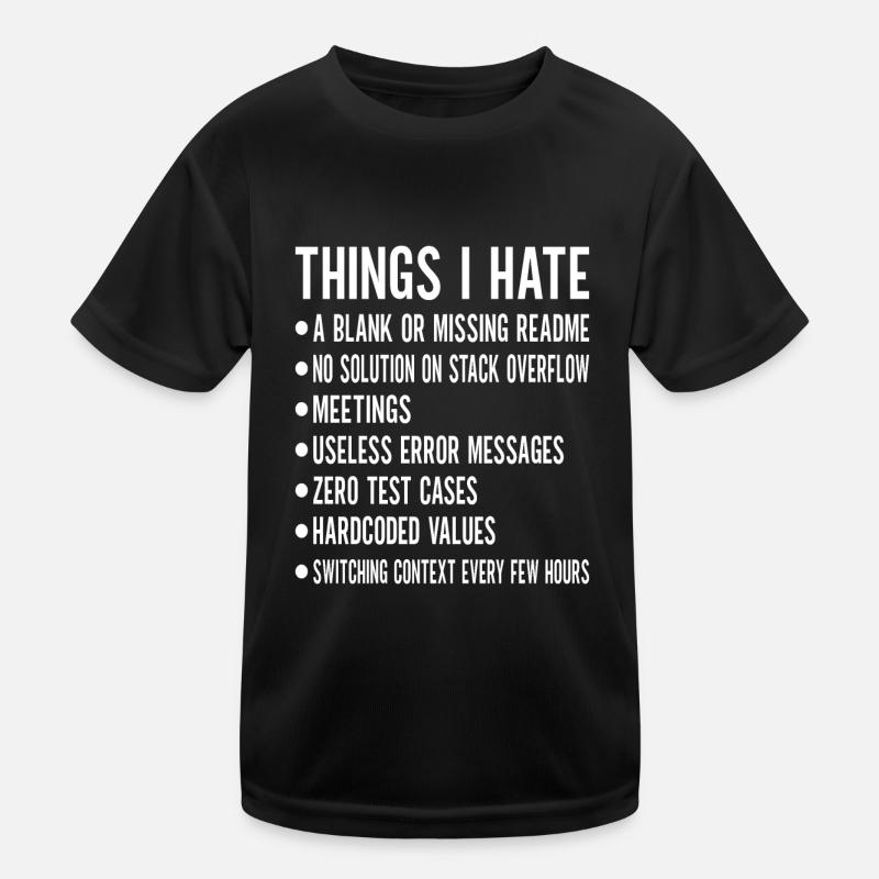 Programmierer Informatiker Kinder Funktions-T-Shirt