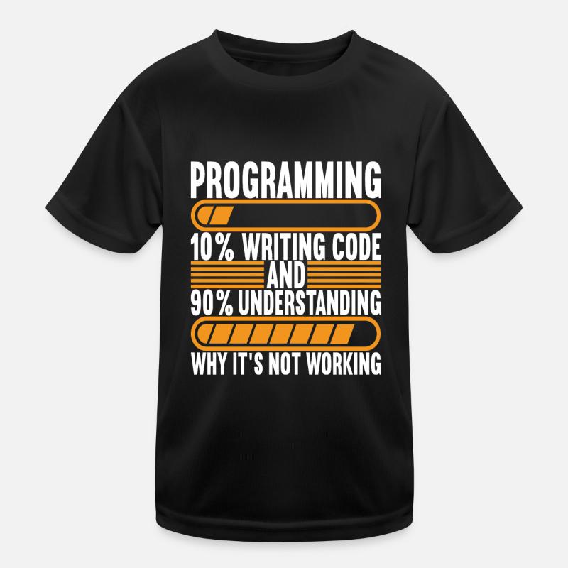 Programmierer Informatiker Kinder Funktions-T-Shirt