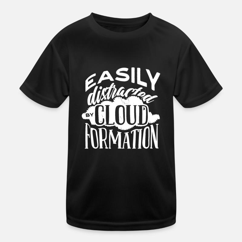 Cloud formation, meteorologist Kids Functional T-Shirt