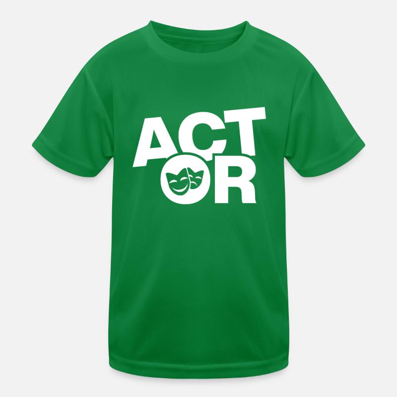 Acting Job Work - Actor Kids Functional T-Shirt