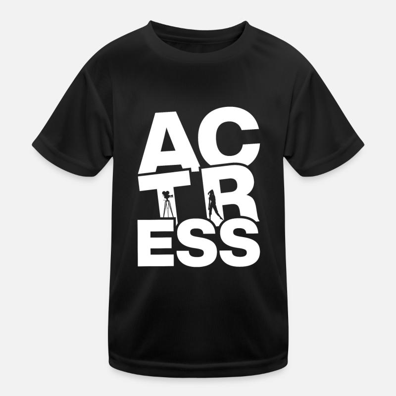 Schauspielberuf Job Arbeit - Schauspielerin Kinder Funktions-T-Shirt
