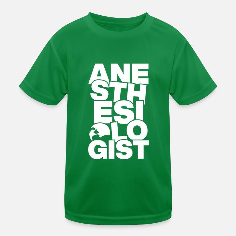 Profession Travail - Anesthésiologiste T-shirt sport Enfant