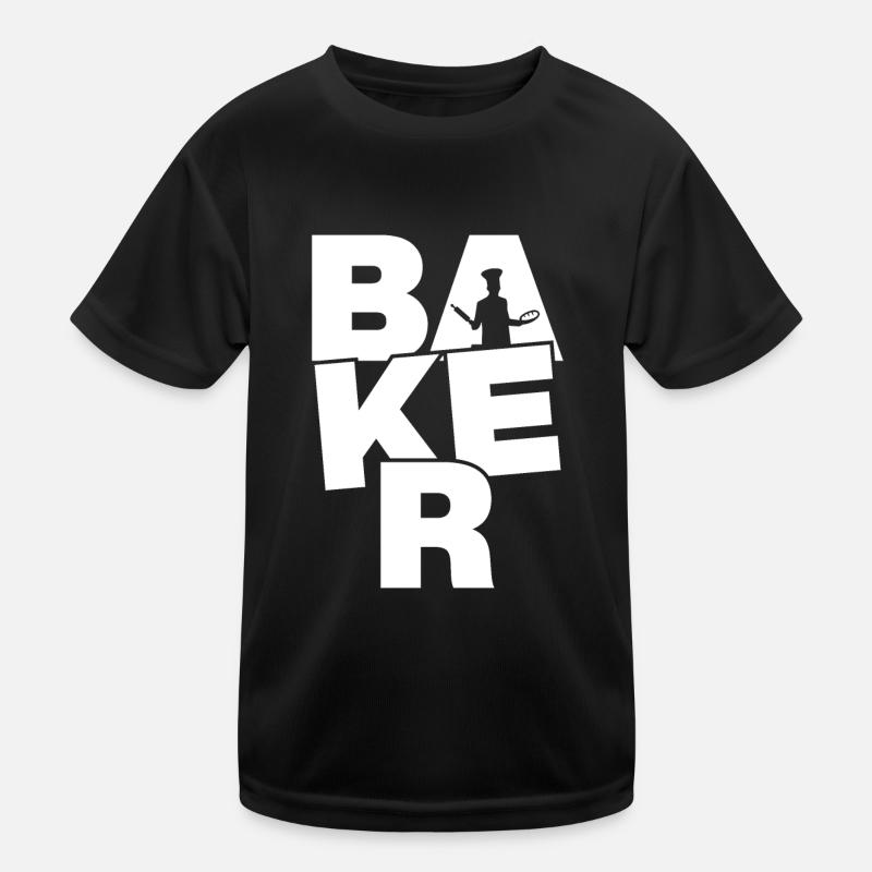 Baking Job Work - Baker Kids Functional T-Shirt