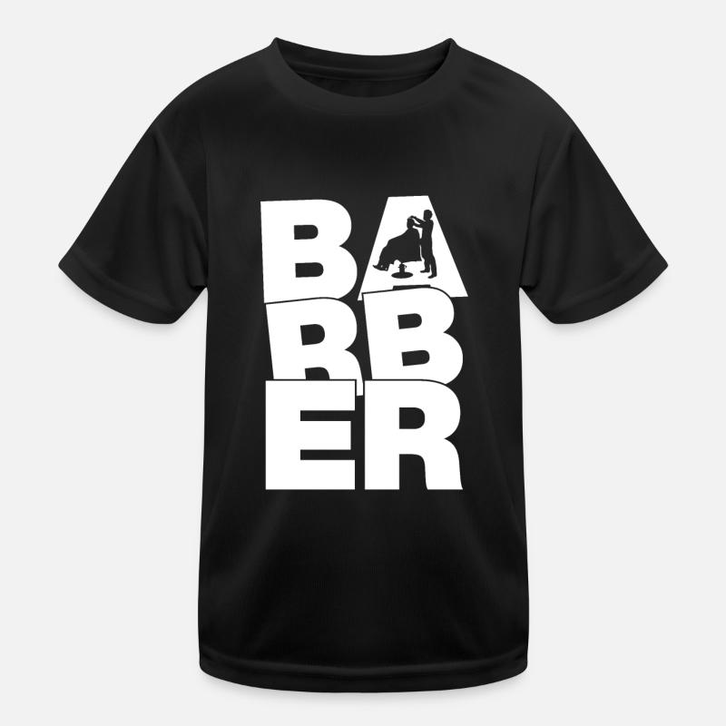 Profession Travail - Coiffeur T-shirt sport Enfant