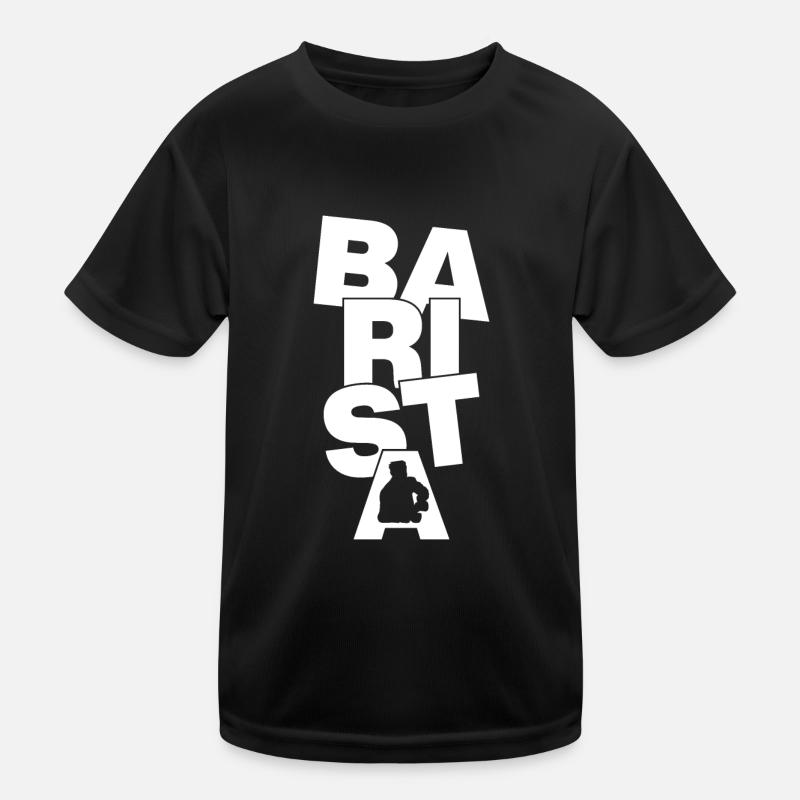 Profession Work - Barista Kids Functional T-Shirt
