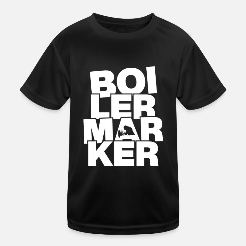 Profession Job Work - Boilermarker Kids Functional T-Shirt