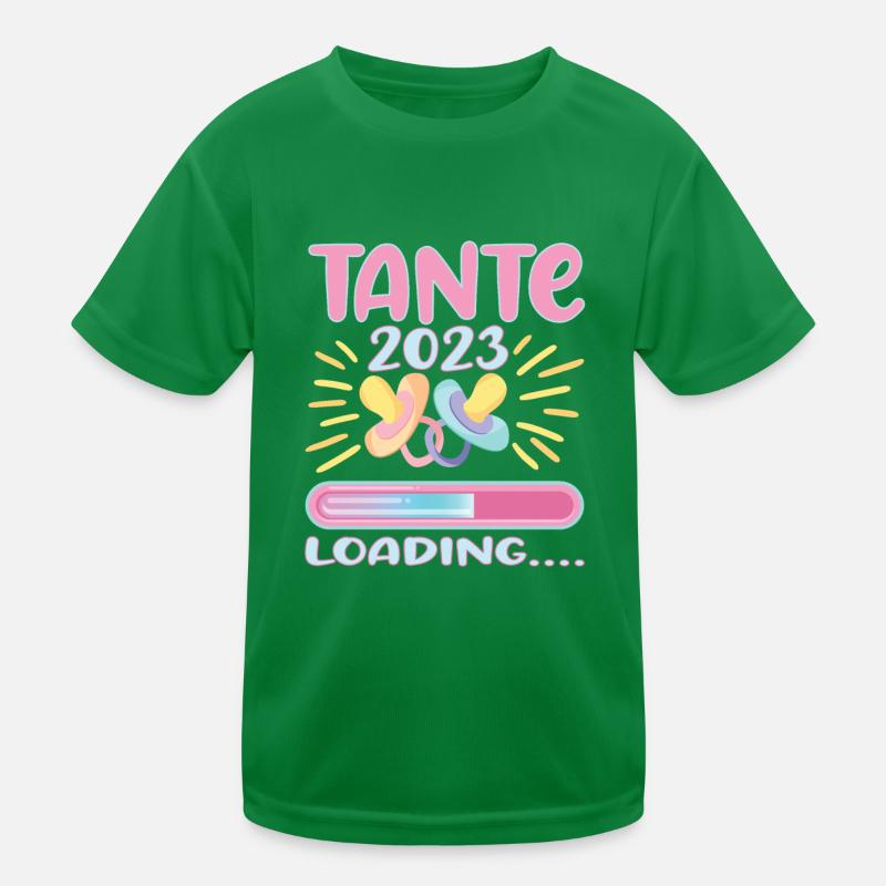 Tante 2023 Loading Kinder Funktions-T-Shirt