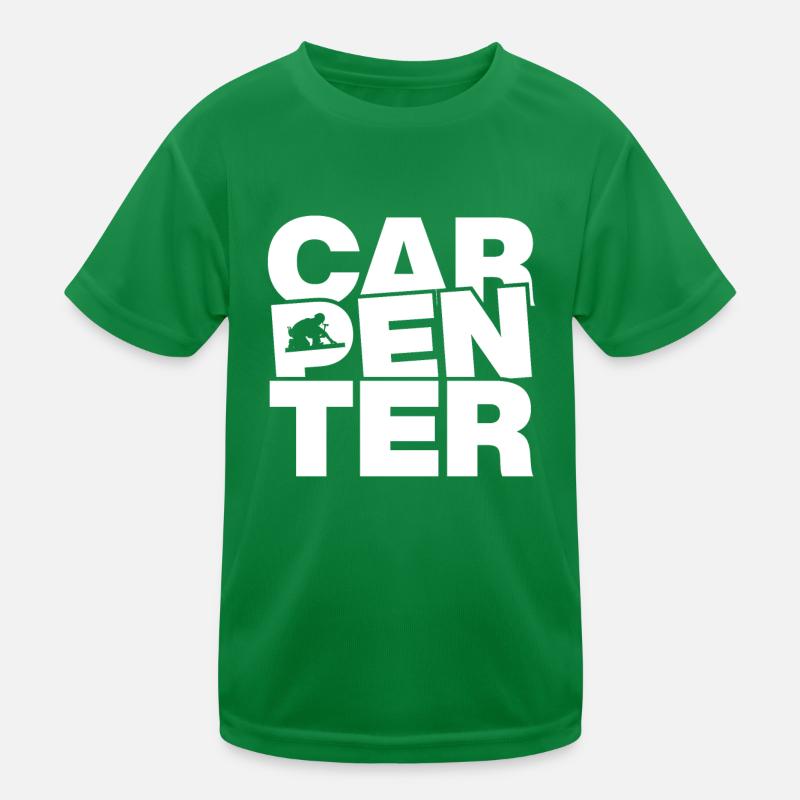 Menuiserie - Charpentier T-shirt sport Enfant