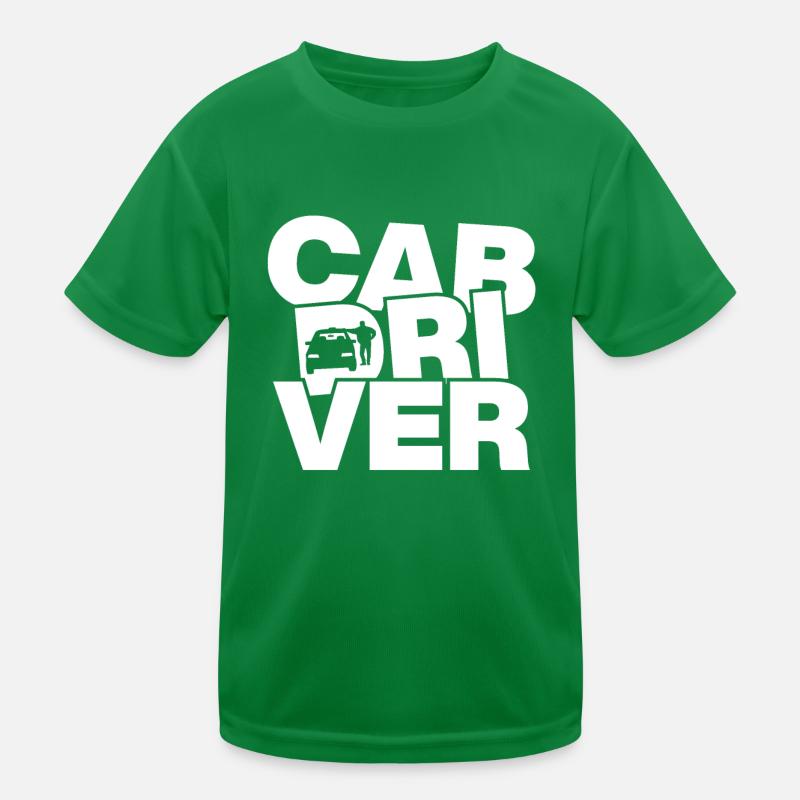 Profession Travail - Chauffeur de taxi T-shirt sport Enfant