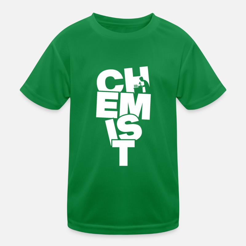 Profession Travail - Chimiste T-shirt sport Enfant