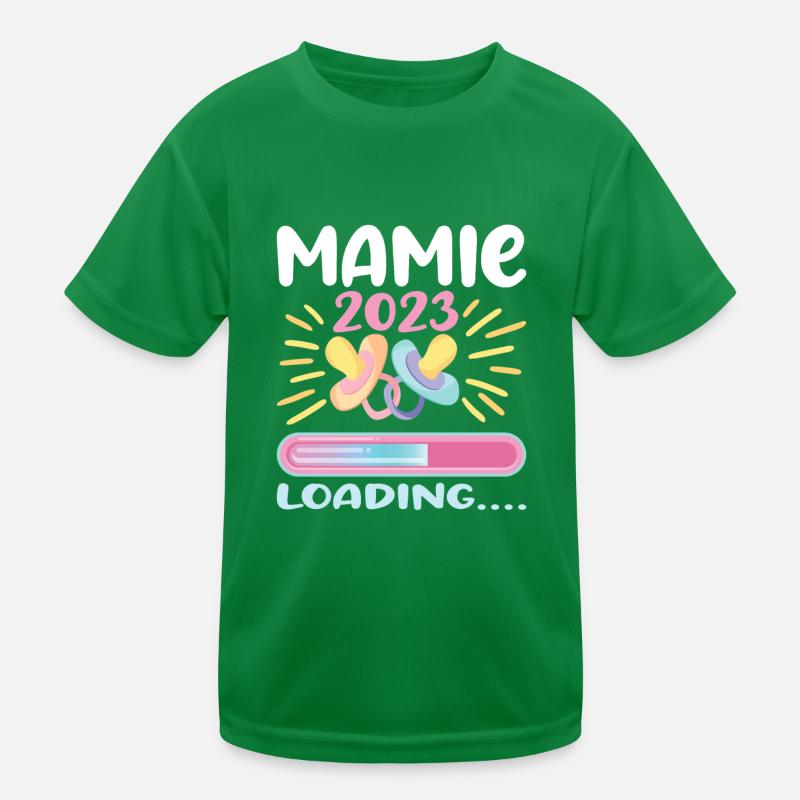 Mamie 2023 Loading Kids Functional T-Shirt