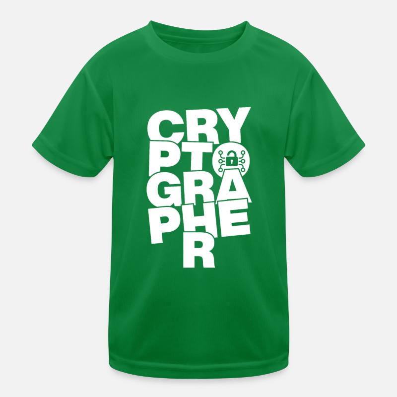 Kryptographie-Beruf - Kryptograf Kinder Funktions-T-Shirt