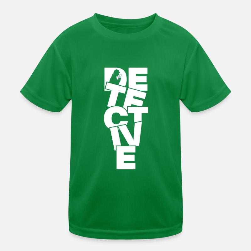 Profession Travail - Détective T-shirt sport Enfant