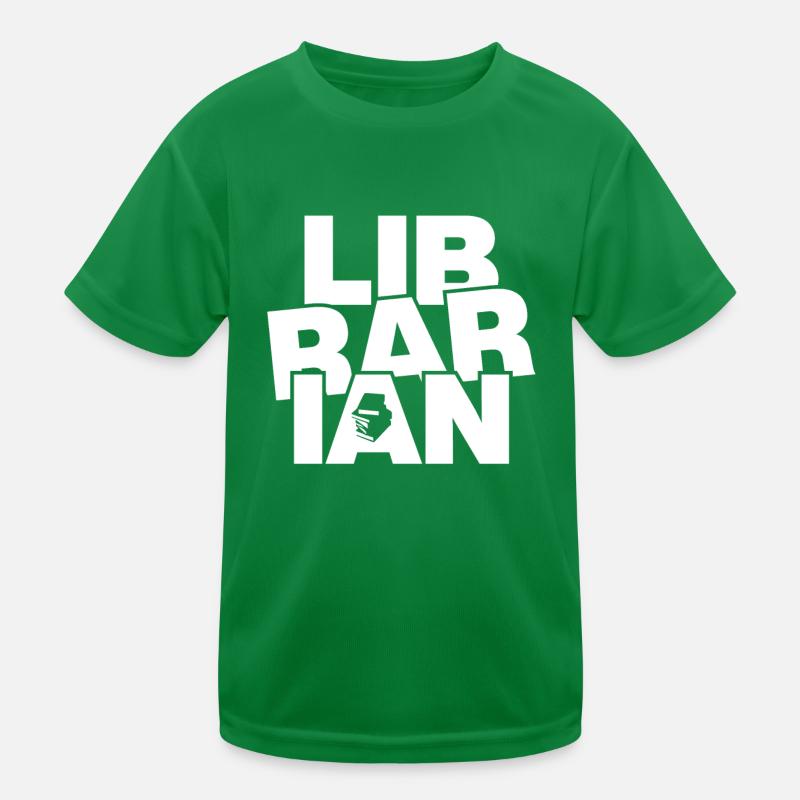 Travail de bibliothécaire - Bibliothécaire T-shirt sport Enfant