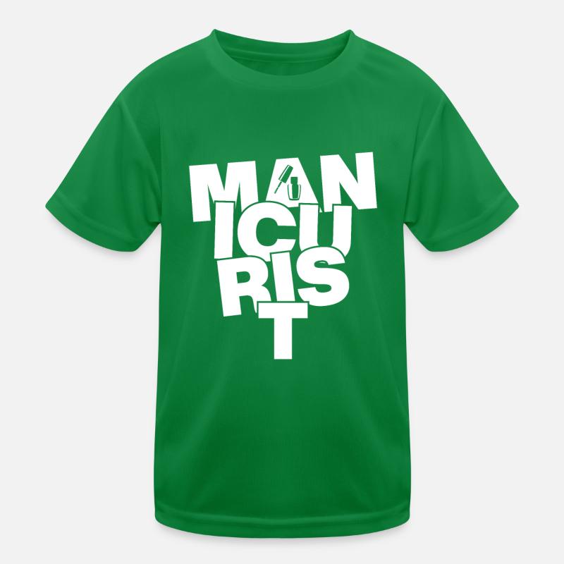 Professional Work - Manicurist Kids Functional T-Shirt