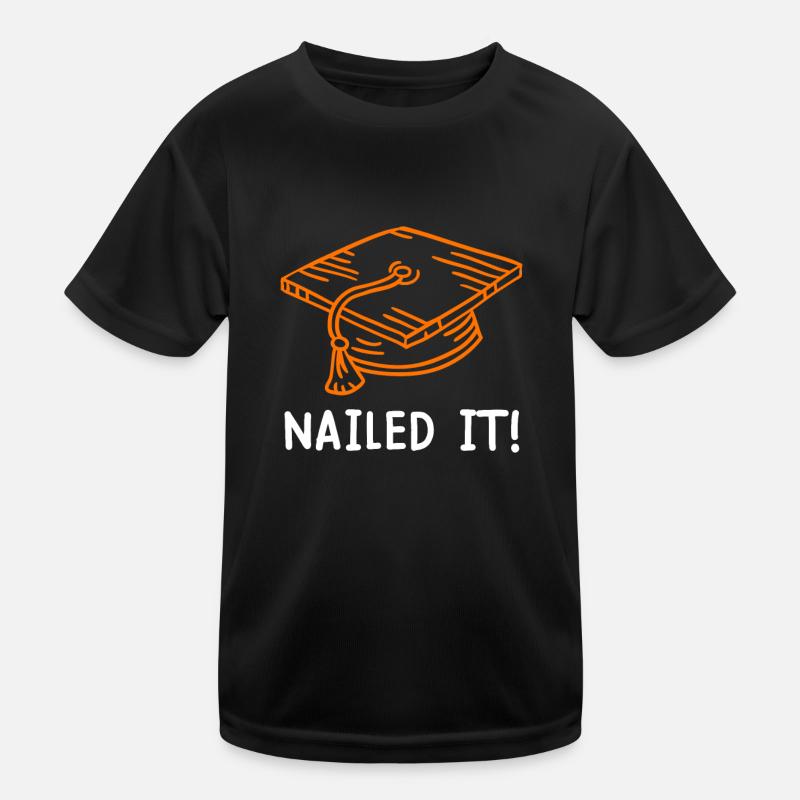 Cloué it Diplôme de Bachelor Master T-shirt sport Enfant