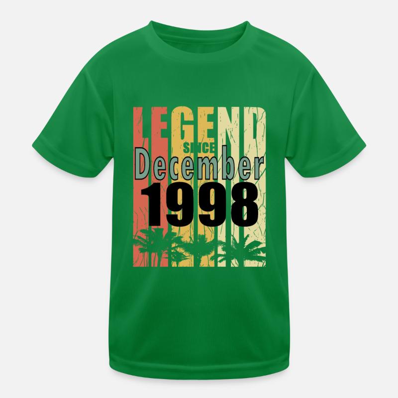 1998 Dezember vintage geboren Geschenk Kinder Funktions-T-Shirt