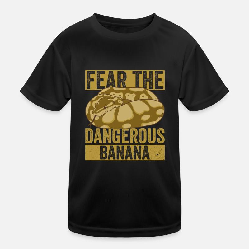 Banana Königspython Kids Functional T-Shirt