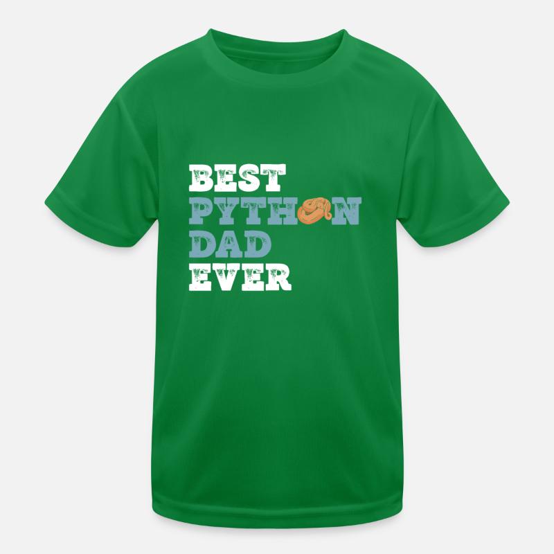 Königspython Papa Banana Königspython Vater Kids Functional T-Shirt