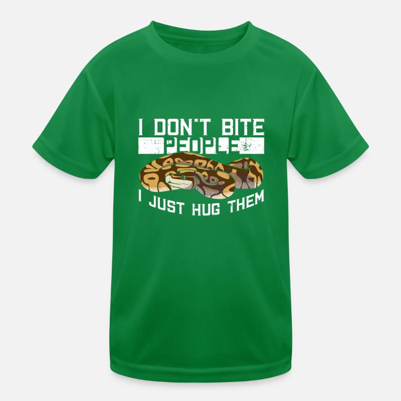 Königspython Bananenkugel Königspython Kinder Funktions-T-Shirt