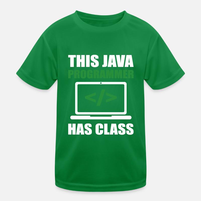 This Java Programmer has Class Programming Coding Kids Functional T-Shirt