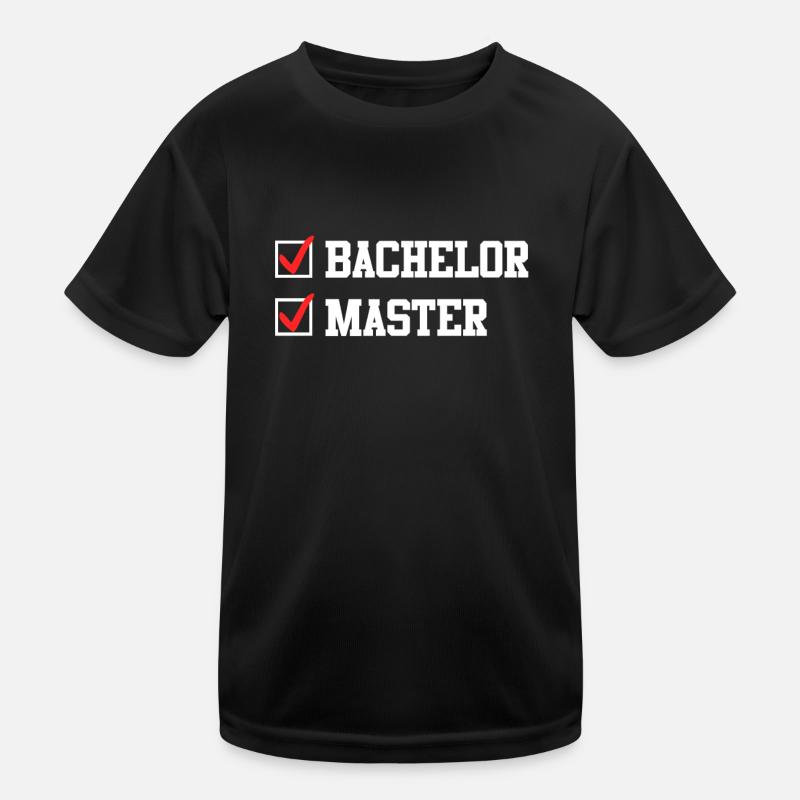 Completed Bachelor's Degree Master's Degree Kids Functional T-Shirt