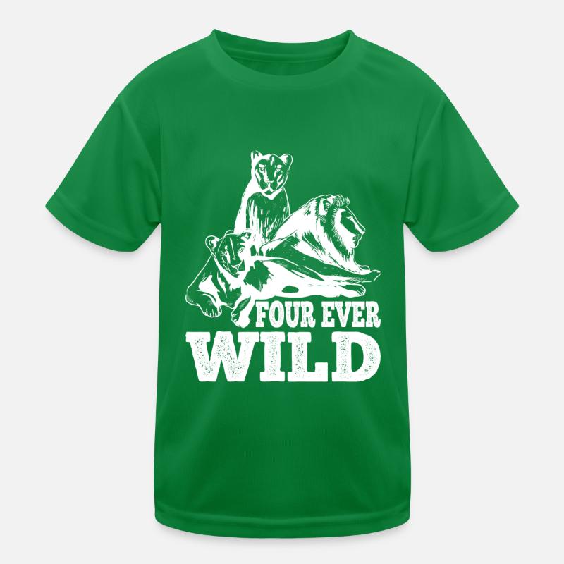 Four Ever Wild 45 Kinder Funktions-T-Shirt