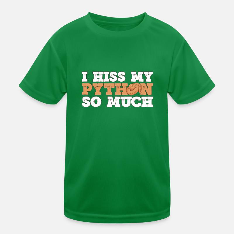 Banana Ball Python Königspython Kids Functional T-Shirt