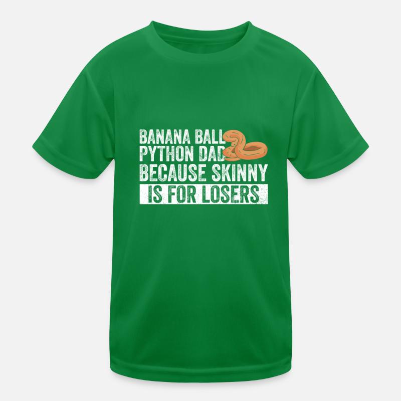 Königspython Boule de banane Python T-shirt sport Enfant